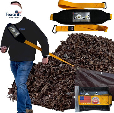 Tarp Tool - Heavy Duty Tarp Strap for Leaf and Yard Waste Compatible with Leaf C