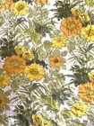 Vintage 60s/70s Queen Size Bedspread Flower Retro Mod Quilt Yellow Orange Green — photo 5