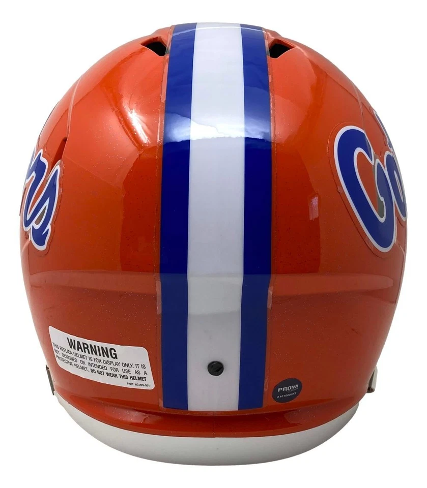 Casco réplica Prova holograma firmado por Emmitt Smith Florida Gators tamaño completo velocidad Foto 3 de 3