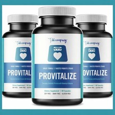Lot of 3 Provitalize Probiotics for Women 180 ct &ndash; Digestive & Menopause Support