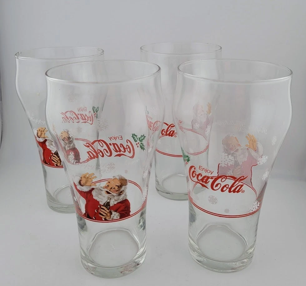 Santa Coke Glasses for sale | eBay