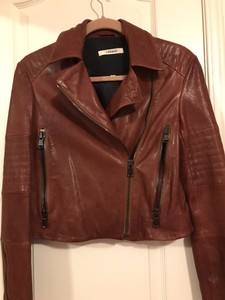 j brand leather jacket