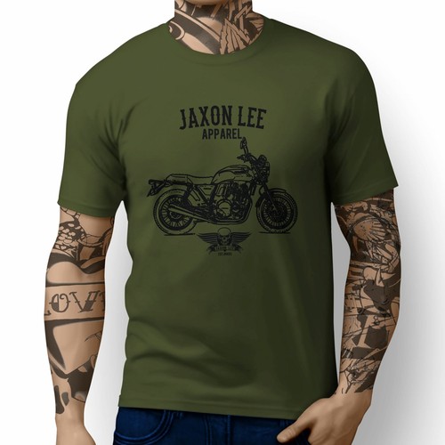 Camiseta Jaxon Lee* Ilustración para un ventilador de motocicleta Honda CB1100EX - Imagen 4 de 24