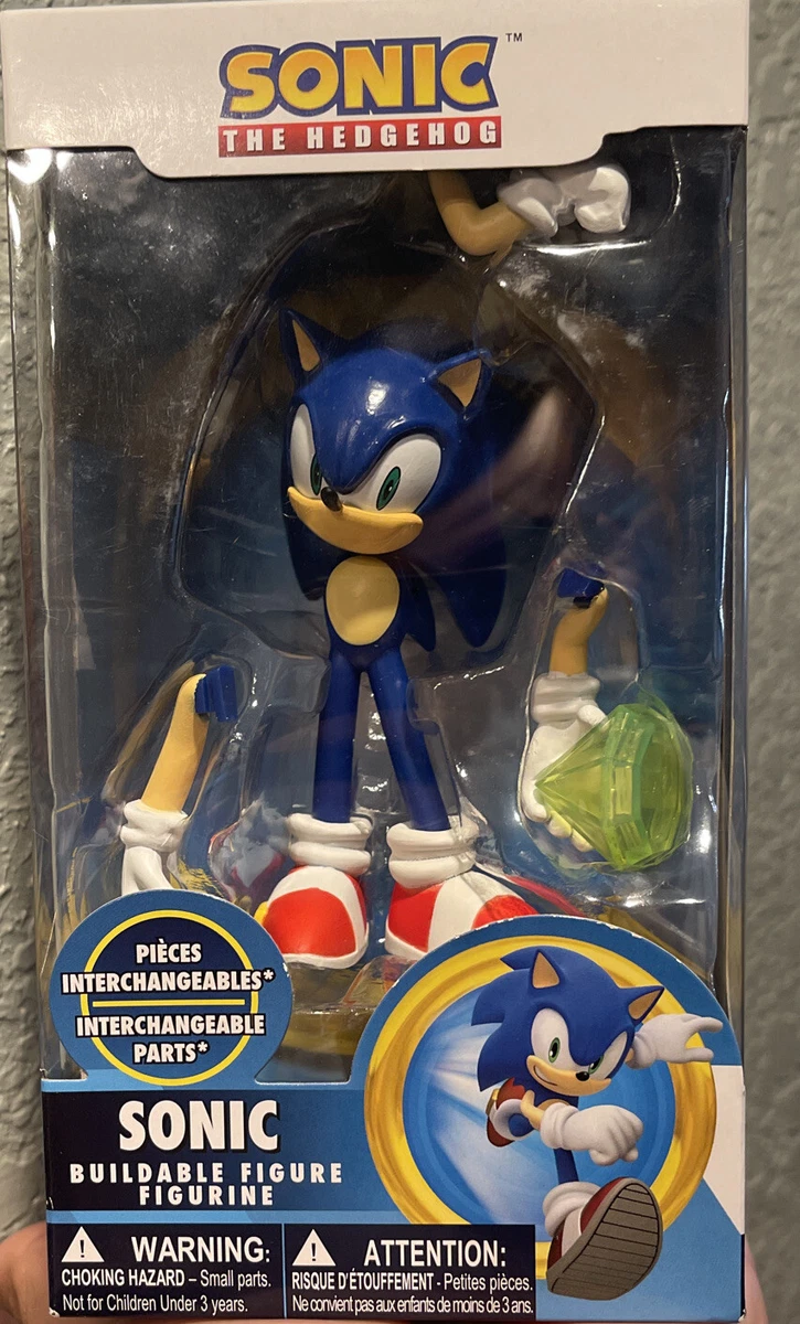 Sonic the Hedgehog Buildable Figure Just Toys Sega RETRO Figurine