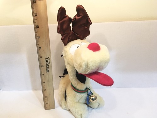 Vintage Dakin 1983 Garfield Odie Yellow 12” Tall Plush, United Feature Syndicate - Picture 8 of 8