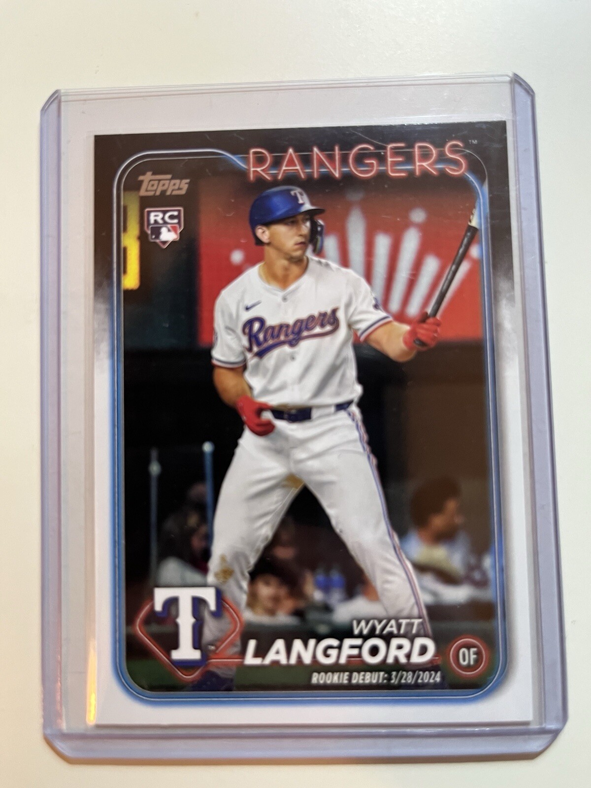 2024 Topps Update Series - Rookie Debut #US341 Wyatt Langford (RC)