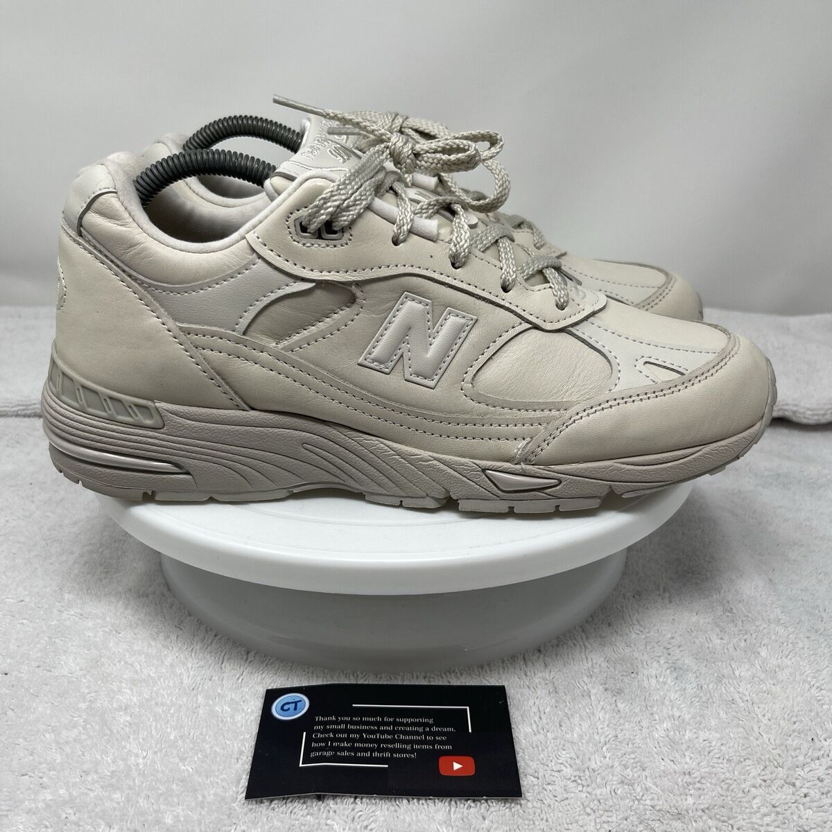 New Balance 991 Made in England Off White Shoes Women's Size New Balance 991 Made in England Off White Shoes Women's Size