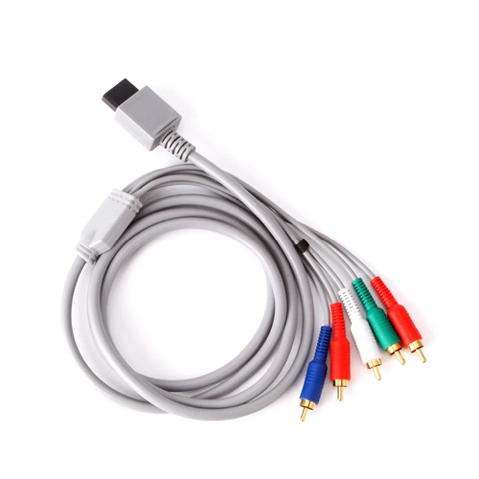 Component HDTV AV Audio Video Cable for Nintendo Wii and Wii U High Definition - Image 2 of 4