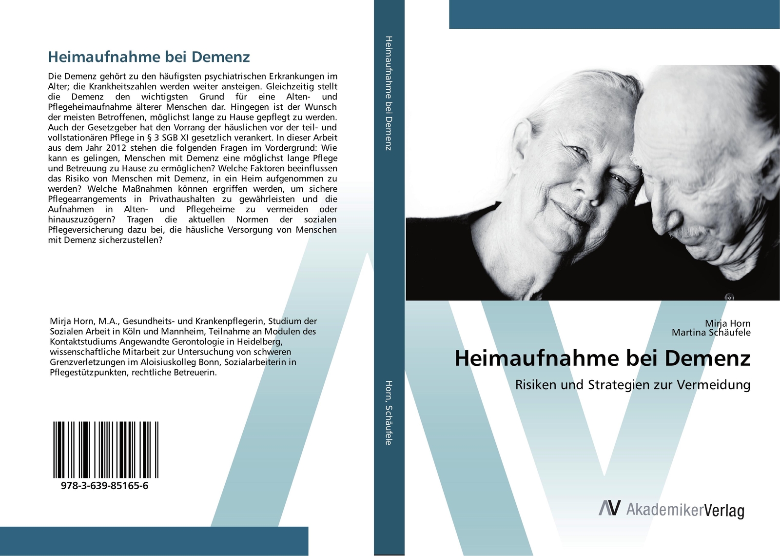Thumbnail - Heimaufnahme Bei Demenz | Buch | 9783639851656