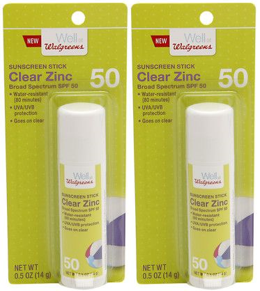 clear zinc stick
