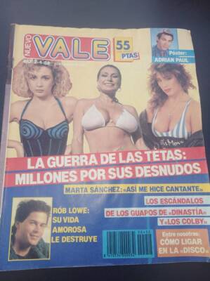 Sabrina Salerno Madonna Samantha Fox Adrian Paul Marta Sanchez the communards 