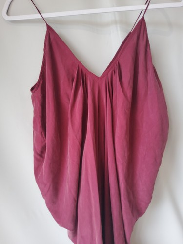 Zimmermann Size 0 Plum Silk Swag Dress. - Picture 6 of 7