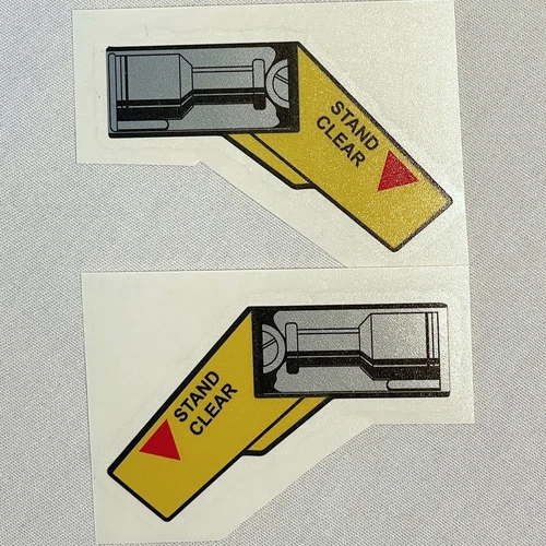 Custom Replacement Decals Stickers for Mighty Loader Tonka Truck