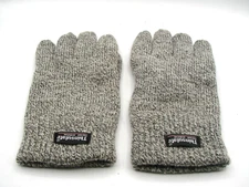 Thinsulate Thermal Insulation Gloves Wool Blend Fleece Lined Gray Sz Med Outdoor
