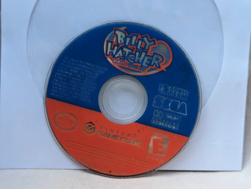 Billy Hatcher and the Giant Egg Nintendo GameCube Tested Working Game
