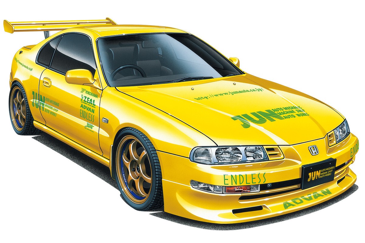 Aoshima 1/24 Jun Auto Mechanich BB1 1991 HONDA Prelude