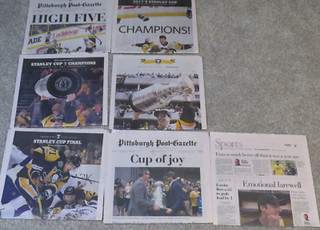 7 Pittsburgh Penguins Stanley Cup 2017 Finals Pittsburgh Post Gazette Newspaper
