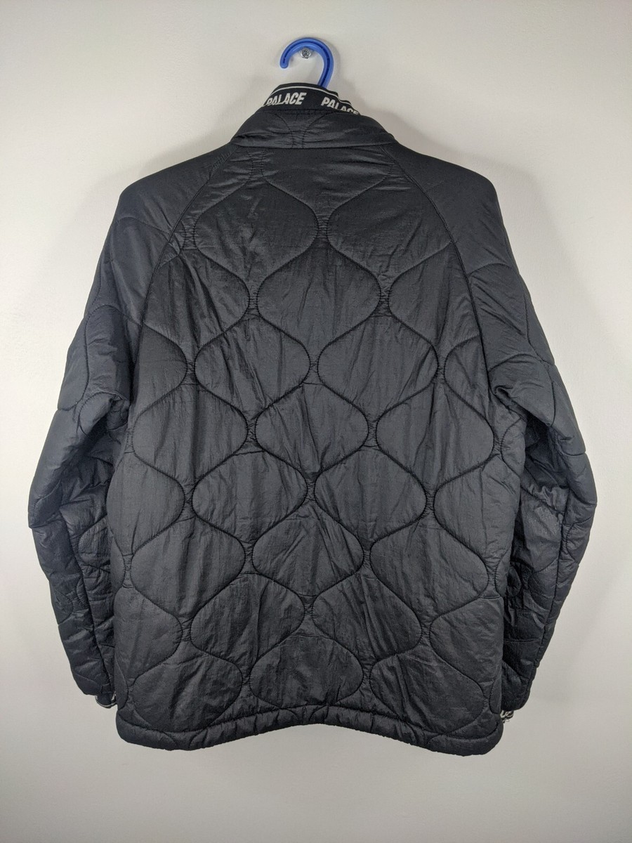 Palace Skateboards Men's AQ Quilted Black Jacket Size Small
