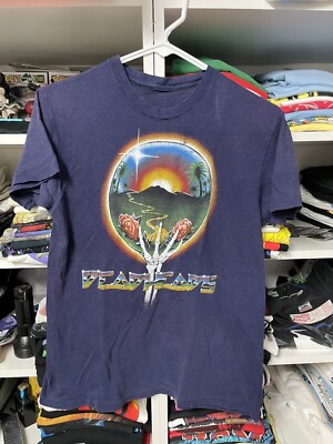 Vintage 1983 Single Stitch Grateful Dead Heads Summer Tour T Shirt