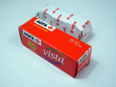 Agfa Agfacolor Pocket 110 24 Aufnahmen Farbfilm Kleinbildfilm ISO 200