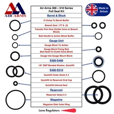 Air Arms Extended Service Seal Kit for s400 s410 s300 s310 s410F MPR TDR - S701+
