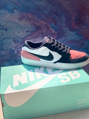 NIKE SB FORCE 58 Weiß -Pink - Schwarz 