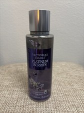 Victoria Secret Body Mist Spray Perfume Platinum Berries 8.4 Oz New