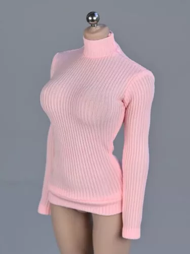 Maßstab 1/12 Stretch Pullover Shirt Kleidung für 6" weibliche Actionfigur Zubehör - Bild 19 von 25