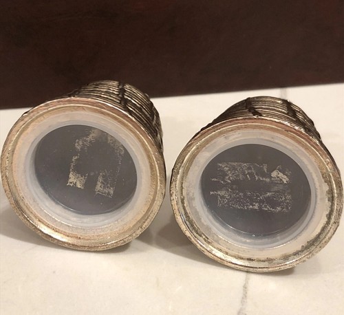 Vintage Salt and Pepper 10 sets Silver Tone - Picture 22 of 22