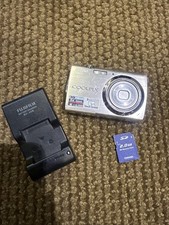 Nikon Coolpix S230 Silver Compact Digital Camera w/ 64GB SD Card Charger