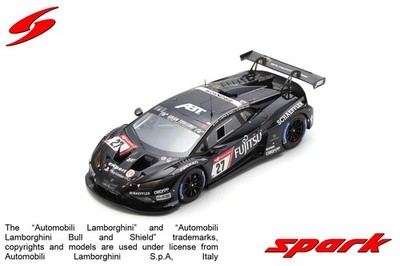 1:18 SPARK Lamborghini Huracan Gt3 Evo2 #27 Nurburgring 2023 +Showcase 18SG062 M