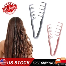 Texture Comb for Volumizing Hair, Wide-Tooth Root Lift Styling Tool for Men & Wo