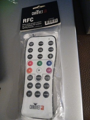 CHAUVET DJ RFC Palm Sized Remote Controller for RF Enabled Lighting Fixtures