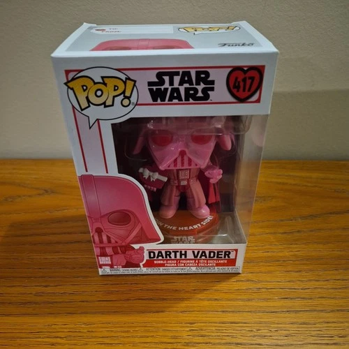 Darth Vader Funko Pop! 417 Star Wars Red Valentines Pink