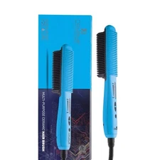 Royale Genius Heating Element Multi-Purpose Ceramic Hair Brush $500 Baby Blue 🎄