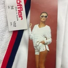 Loeffler vintage ladies shorts size 36 38 40 women training tennis 90s sports New