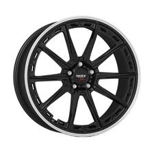 CERCHIO IN LEGA DOTZ SONOMA DARK 8.5X19 5X112 BLACK MATT/POLISHED LIP AJD