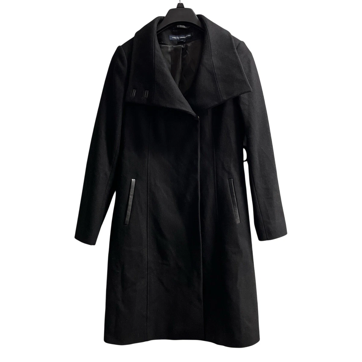 Veste French Connection Femme Taille S – Effet Vieilli Pêche – Zip Devant