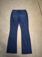 Joe's Jeans The Honey Bootcut Size 28 in Dark Wash- Rhinestones on back pockets