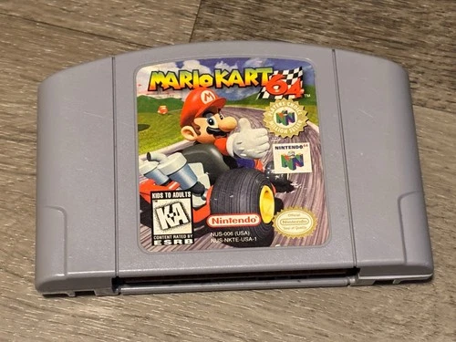 Mario Kart 64 Nintendo 64 N64 Cleaned & Tested Authentic