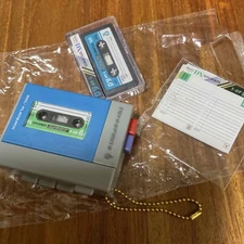 Toy-Spirits Mini Cassette Player Set With Tape Vintage JPN Limited Rare cassette