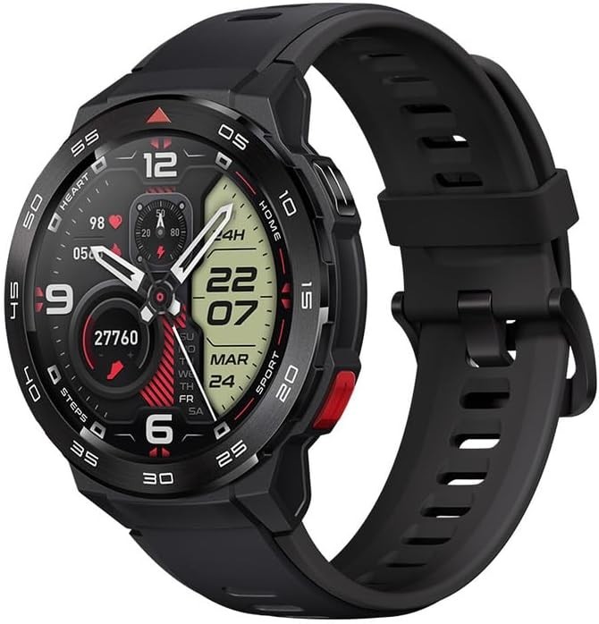 Mibro GS Pro Smart Watch, 5ATM with GPS Fitness Tracker for Android iOS