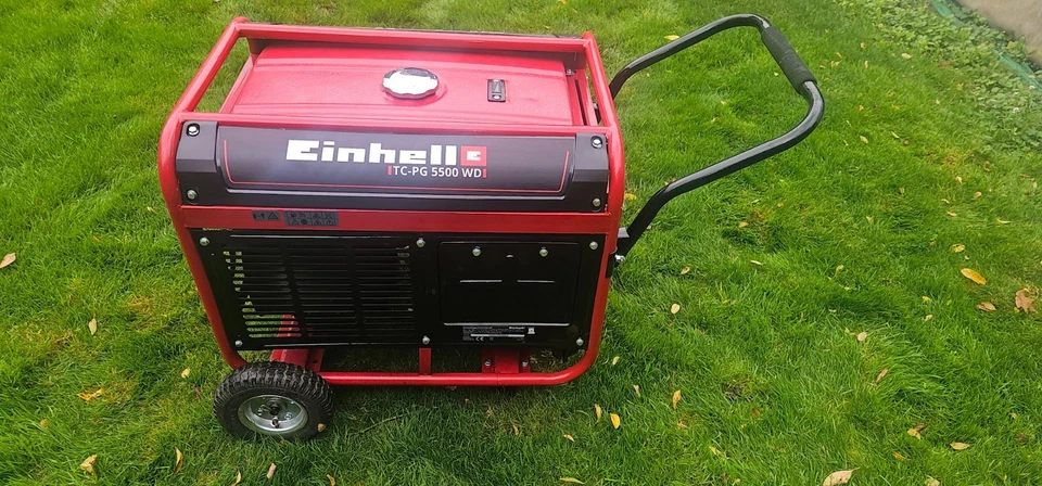 Schnäppchen-Einhell Stromerzeuger (Benzin) TC-PG 5500 WD -Neuwertig- - Bild 4 von 4