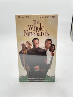 The Whole Nine Yards ~ Bruce Willis & Matthew Perry (VHS, 2000) New Sealed
