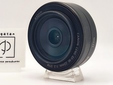 Canon EF-M 22mm F/2 STM Lens For EOS EF-M Mount Black 0.15m/0.49ft From Japan