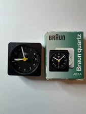 Vintage Braun AB1A Travel Quartz Analog Alarm Clock New In Box