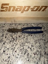 Snap-on Tools USA POWER BLUE Soft Grip 9" Wire Terminal Crimping Tool 29ACF