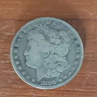 1896 Morgan Silver Dollar $1 Coin 90% Silver (0.9 Fine) Circulated