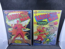 Radioactive Man #1 & #88 Comic Bongo 1993 - Simpsons Comics w/ Poster  Excellent