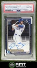 Jac Caglianone Auto PSA 10 2024 Bowman Draft Chrome Prospect Royals 7002